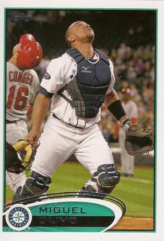 #118 Miguel Olivo - Seattle Mariners - 2012 Topps Baseball