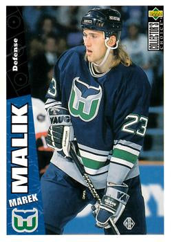 #118 Marek Malik - Hartford Whalers - 1996-97 Collector's Choice Hockey
