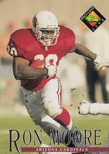 #118 Ron Moore - Arizona Cardinals - 1994 Pro Line Live Football