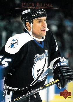 #118 Petr Klima - Tampa Bay Lightning - 1995-96 Upper Deck Hockey