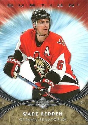 #118 Wade Redden - Wade Redden - 2007-08 Upper Deck Ovation Hockey