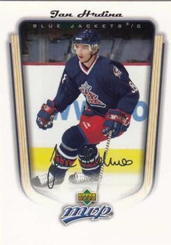 #118 Jan Hrdina - Columbus Blue Jackets - 2005-06 Upper Deck MVP Hockey