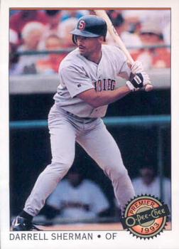 #118 Darrell Sherman - San Diego Padres - 1993 O-Pee-Chee Premier Baseball