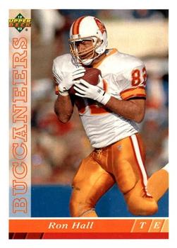 #118 Ron Hall - Tampa Bay Buccaneers - 1993 Upper Deck Football