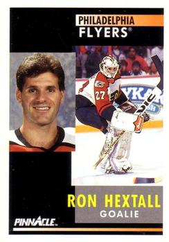 #118 Ron Hextall - Philadelphia Flyers - 1991-92 Pinnacle Hockey