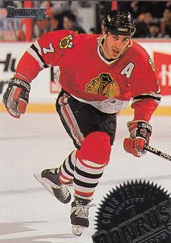 #118 Chris Chelios - Chicago Blackhawks - 1994-95 Donruss Hockey