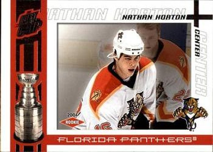#118 Nathan Horton - Florida Panthers - 2003-04 Pacific Quest for the Cup Hockey