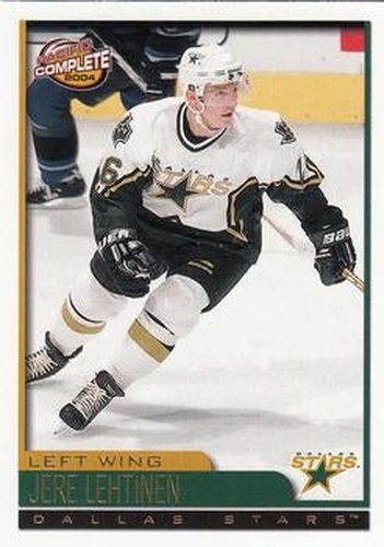 #118 Jere Lehtinen - Dallas Stars - 2003-04 Pacific Complete Hockey