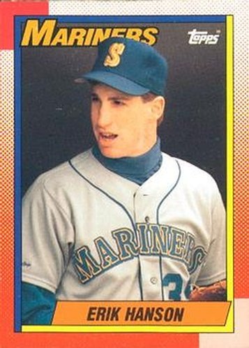 #118 Erik Hanson - Seattle Mariners - 1990 O-Pee-Chee Baseball