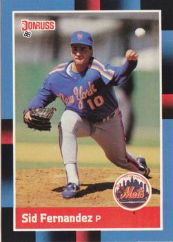 #118 Sid Fernandez - New York Mets - 1988 Donruss Baseball