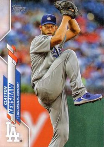 #118 Clayton Kershaw - Los Angeles Dodgers - 2020 Topps Baseball