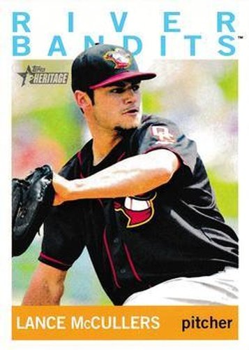 #118a Lance McCullers - Quad Cities River Bandits - 2013 Topps Heritage Minor League Baseball