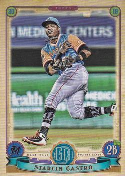 #118b Starlin Castro - Miami Marlins - 2019 Topps Gypsy Queen Baseball