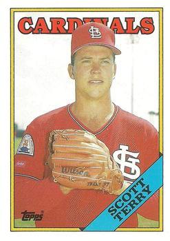 #119T Scott Terry - St. Louis Cardinals - 1988 Topps Traded Baseball