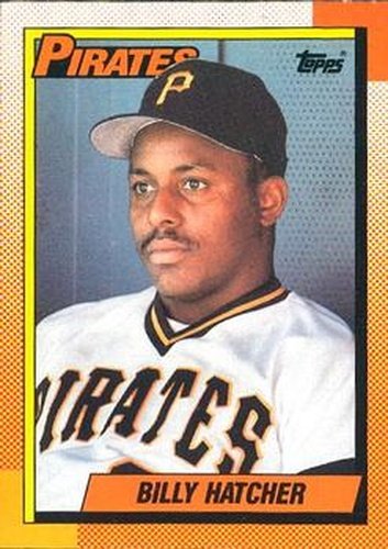 #119 Billy Hatcher - Pittsburgh Pirates - 1990 O-Pee-Chee Baseball