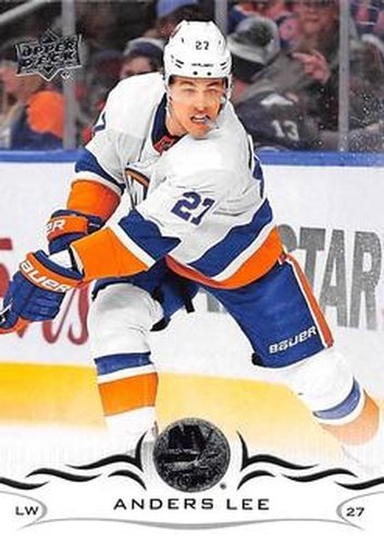 #119 Anders Lee - New York Islanders - 2018-19 Upper Deck Hockey