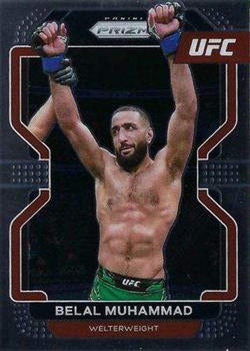#119 Belal Muhammad - 2022 Panini Prizm UFC MMA