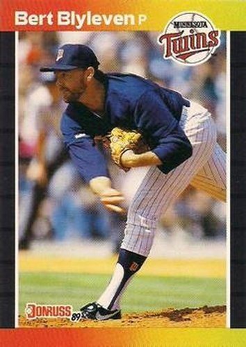 #119 Bert Blyleven - Minnesota Twins - 1989 Donruss Baseball