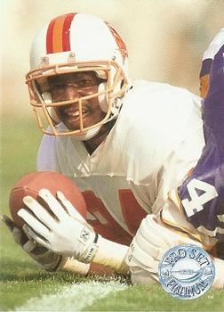 #119 Bruce Hill - Tampa Bay Buccaneers - 1991 Pro Set Platinum Football