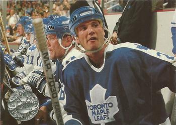 #119 Mike Krushelnyski - Toronto Maple Leafs - 1991-92 Pro Set Platinum Hockey