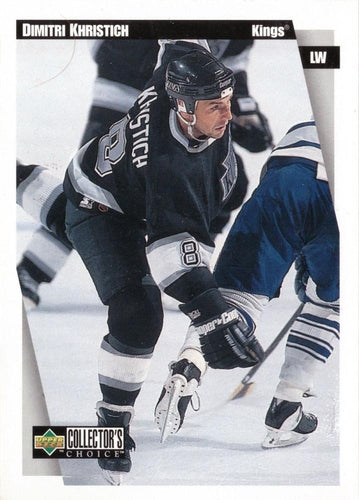 #119 Dmitri Khristich - Los Angeles Kings - 1997-98 Collector's Choice Hockey
