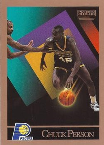 #119 Chuck Person - Indiana Pacers - 1990-91 SkyBox Basketball