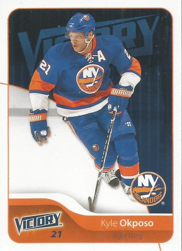 #119 Kyle Okposo - New York Islanders - 2011-12 Upper Deck Victory Hockey