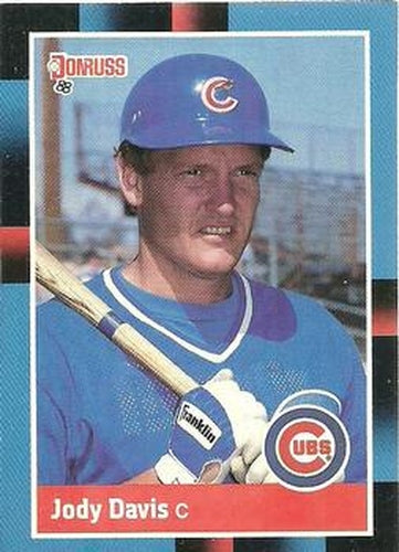 #119 Jody Davis - Chicago Cubs - 1988 Donruss Baseball