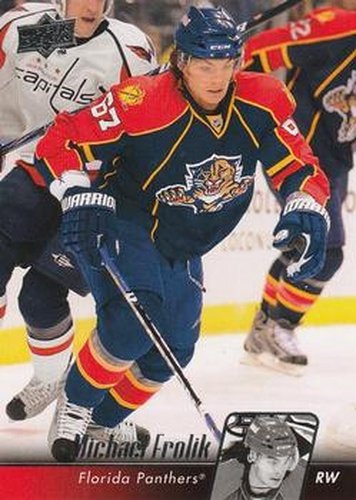 #119 Michael Frolik - Florida Panthers - 2010-11 Upper Deck Hockey