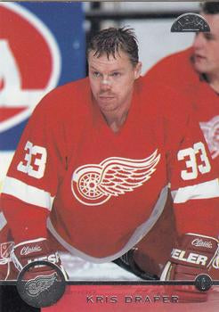#119 Kris Draper - Detroit Red Wings - 1996-97 Leaf Hockey