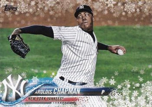 #HMW119 Aroldis Chapman - New York Yankees - 2018 Topps Holiday Baseball