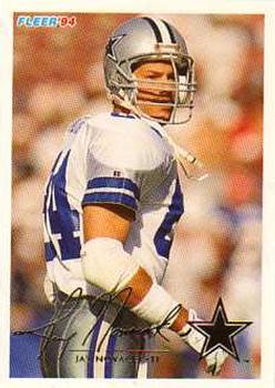 #119 Jay Novacek - Dallas Cowboys - 1994 Fleer Football