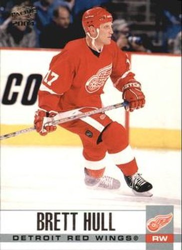 #119 Brett Hull - Detroit Red Wings - 2003-04 Pacific Hockey