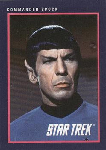 #119 Commander Spock - 1991 Impel Star Trek 25th Anniversary