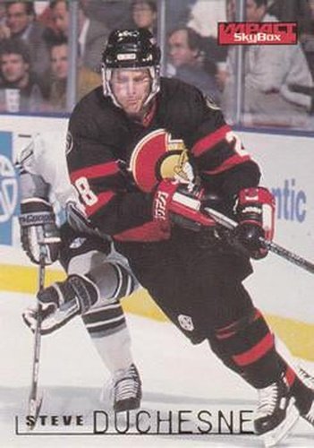 #119 Steve Duchesne - Ottawa Senators - 1995-96 SkyBox Impact Hockey