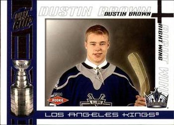 #119 Dustin Brown - Los Angeles Kings - 2003-04 Pacific Quest for the Cup Hockey