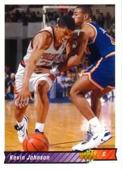 #119 Kevin Johnson - Phoenix Suns - 1992-93 Upper Deck Basketball