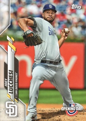 #119 Joey Lucchesi - San Diego Padres - 2020 Topps Opening Day Baseball