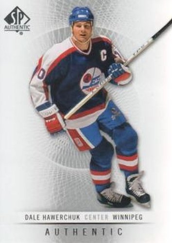 #119 Dale Hawerchuk - Winnipeg Jets - 2012-13 SP Authentic Hockey