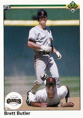 #119 Brett Butler - San Francisco Giants - 1990 Upper Deck Baseball