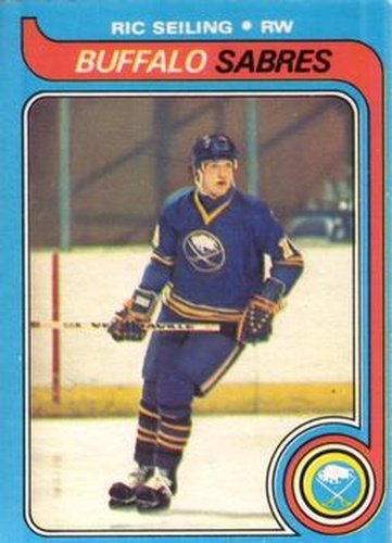 #119 Ric Seiling - Buffalo Sabres - 1979-80 O-Pee-Chee Hockey