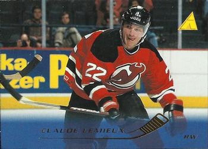 #119 Claude Lemieux - New Jersey Devils - 1995-96 Pinnacle Hockey