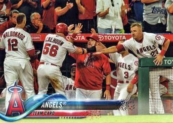 #119 Angels - Los Angeles Angels - 2018 Topps Baseball