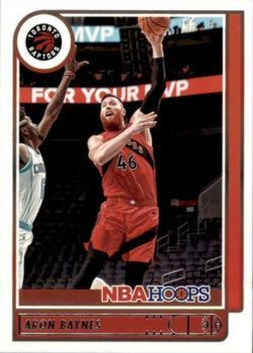 #119 Aron Baynes - Toronto Raptors - 2021-22 Hoops Basketball