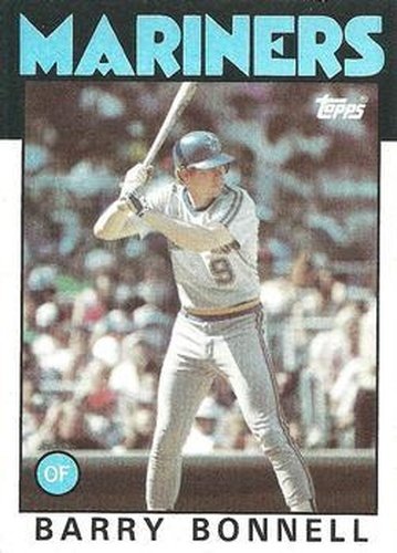#119 Barry Bonnell - Seattle Mariners - 1986 Topps Baseball