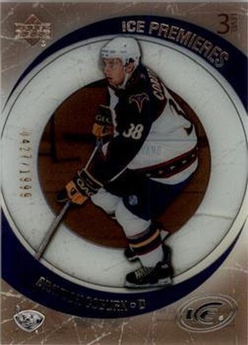 #119 Braydon Coburn - Atlanta Thrashers - 2005-06 Upper Deck Ice Hockey