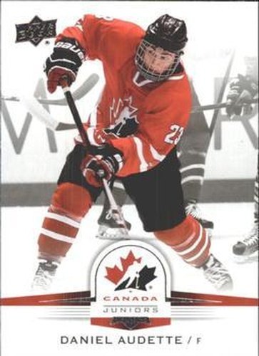 #119 Daniel Audette - Canada - 2014-15 Upper Deck Team Canada Juniors Hockey