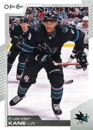 #119 Evander Kane - San Jose Sharks - 2020-21 O-Pee-Chee Hockey