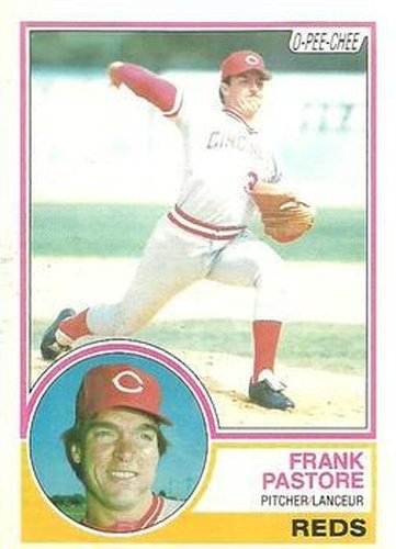 #119 Frank Pastore - Cincinnati Reds - 1983 O-Pee-Chee Baseball
