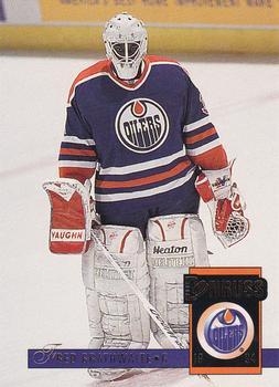 #119 Fred Brathwaite - Edmonton Oilers - 1993-94 Donruss Hockey